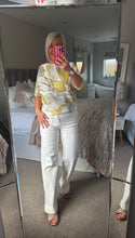 Load image into Gallery viewer, The Darcie fine foil knit in leaf
