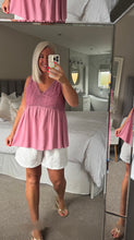 Load image into Gallery viewer, The Bora Bora embroidered vest top
