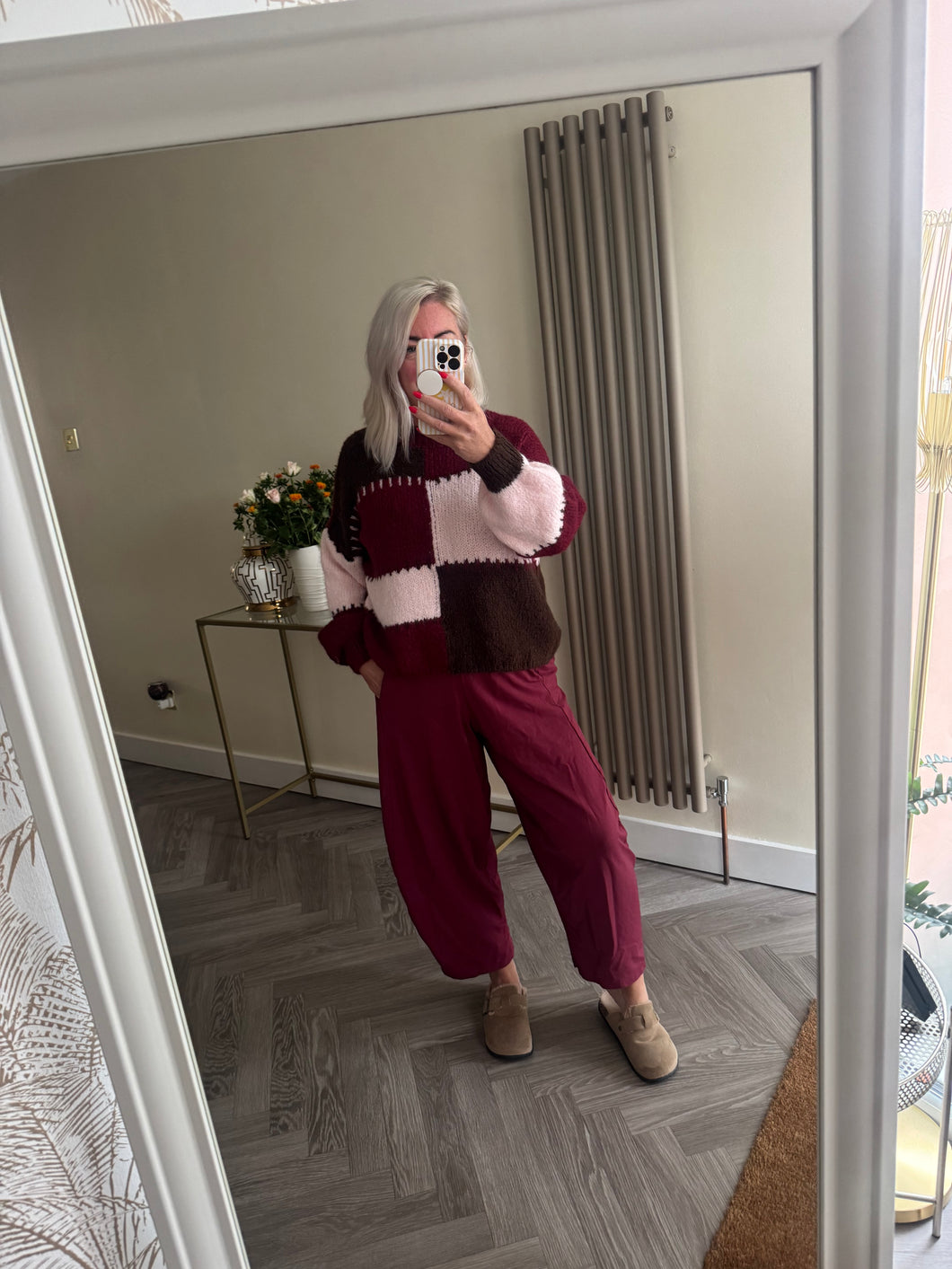 The patchwork jumper