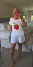 Load image into Gallery viewer, The carpe diem Strawberry t shirt
