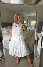Load image into Gallery viewer, The Ibiza crochet lace dress
