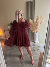 Load image into Gallery viewer, The cord smock dress
