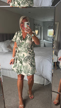 Load image into Gallery viewer, The Bora Bora palm wrap dress
