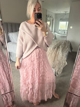 Load image into Gallery viewer, The shimmer wrap front jumper
