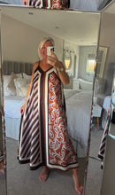 Load image into Gallery viewer, The satin baroque strappy dress
