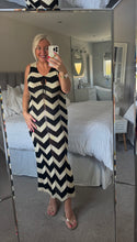 Load image into Gallery viewer, The Bora Bora zig zag crochet dress
