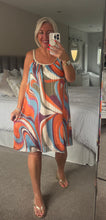 Load image into Gallery viewer, The Palma shimmer strappy dress
