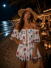Load image into Gallery viewer, The Bora Bora embroidered tassel dress

