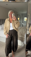 Load image into Gallery viewer, The Checked cotton zip jacket
