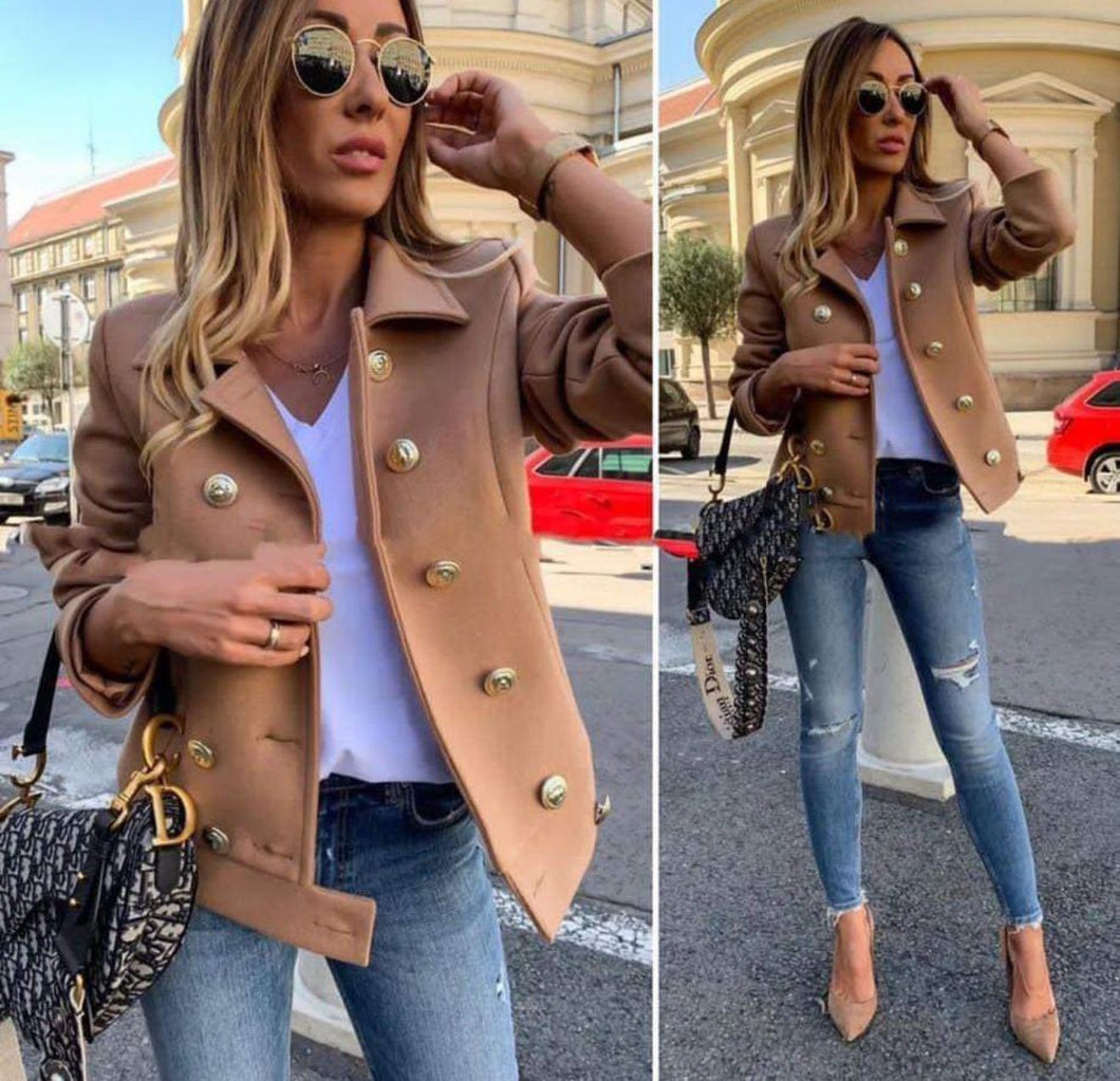 The Chelsea jacket in tan