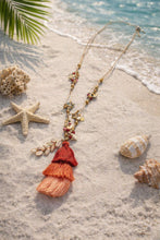 Load image into Gallery viewer, The Bora Bora tassel shell necklace
