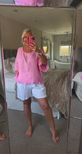 Load image into Gallery viewer, The Ibiza 100% cotton frill top
