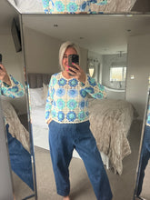 Load image into Gallery viewer, The Lottie flower crochet top
