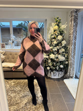 Load image into Gallery viewer, SALE The argyle knitted dress (no return on sale items)
