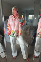 Load image into Gallery viewer, The zeta Otto striped Bali cotton shirt
