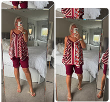 Load image into Gallery viewer, The satin strappy baroque vest top
