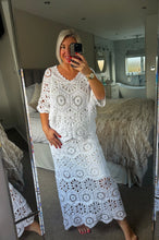 Load image into Gallery viewer, The Bora Bora crochet skirt &amp; top set
