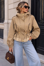 Load image into Gallery viewer, The Margot Rouched Mac in beige
