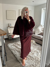 Load image into Gallery viewer, The Lily faux fur jacket
