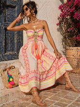 Load image into Gallery viewer, The Ibiza boho Aztec bandeau dress

