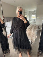 Load image into Gallery viewer, The shimmer wrap front jumper
