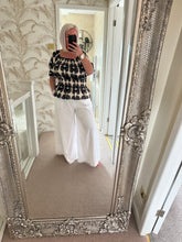 Load image into Gallery viewer, SALE The linen cotton mix tie waist trousers with pockets (no return on sale items)
