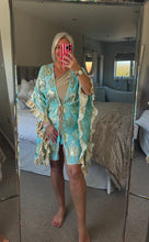 Load image into Gallery viewer, The Ibiza boho foil frill cover up

