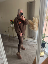 Load image into Gallery viewer, The Neon detail Teddy jacket
