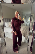 Load image into Gallery viewer, The sports luxe zip through jacket tracksuit
