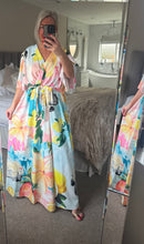 Load image into Gallery viewer, The Amalfi tie waist maxi dress
