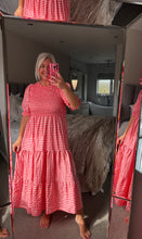 Load image into Gallery viewer, The Georgie gingham maxi dress
