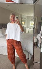 Load image into Gallery viewer, The Ibiza Hopsack button back top
