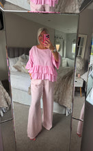 Load image into Gallery viewer, The Ibiza boho linen frill top
