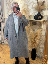 Load image into Gallery viewer, The Maggie eyelash coat
