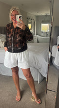 Load image into Gallery viewer, The Bora Bora embroidered sheer jacket
