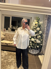 Load image into Gallery viewer, The zeta Otto 100% cotton diamanté shirt
