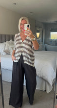 Load image into Gallery viewer, The Bora Bora striped crochet cardigan
