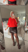 Load image into Gallery viewer, The supersoft pu skirt
