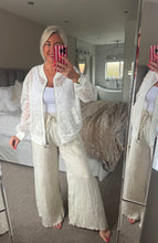 Load image into Gallery viewer, The ibiza sparkle ruffle jacket
