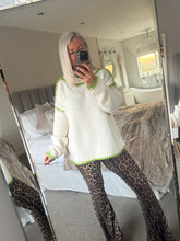 Load image into Gallery viewer, SALE The Ellie blanket stitch knit (no return on sale items)
