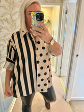 Load image into Gallery viewer, The striped polka dot shirt
