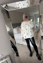 Load image into Gallery viewer, The sequin heart knit
