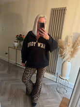 Load image into Gallery viewer, The New York luxe jersey zip sweat
