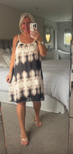Load image into Gallery viewer, The Palma shimmer strappy dress
