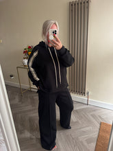Load image into Gallery viewer, The Luxe jersey striped seam tracksuit
