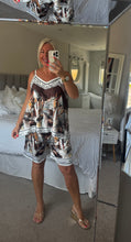 Load image into Gallery viewer, The Amalfi satin shorts set
