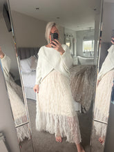 Load image into Gallery viewer, The shimmer wrap front jumper
