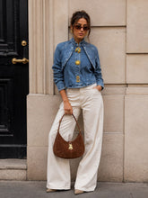 Load image into Gallery viewer, The Lyla button detail denim shirt/jacket
