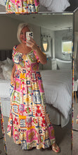 Load image into Gallery viewer, The Sardinia shirred dress with pockets
