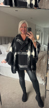Load image into Gallery viewer, The Marlborough checked jacket/cape
